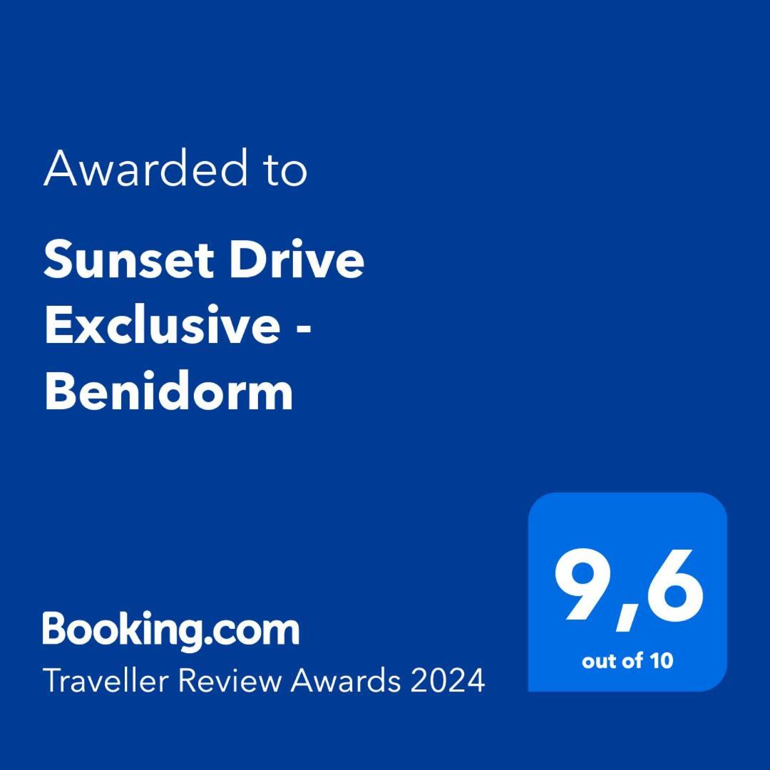 Sunset Drive Exclusive - Benidorm Lägenhet Exteriör bild